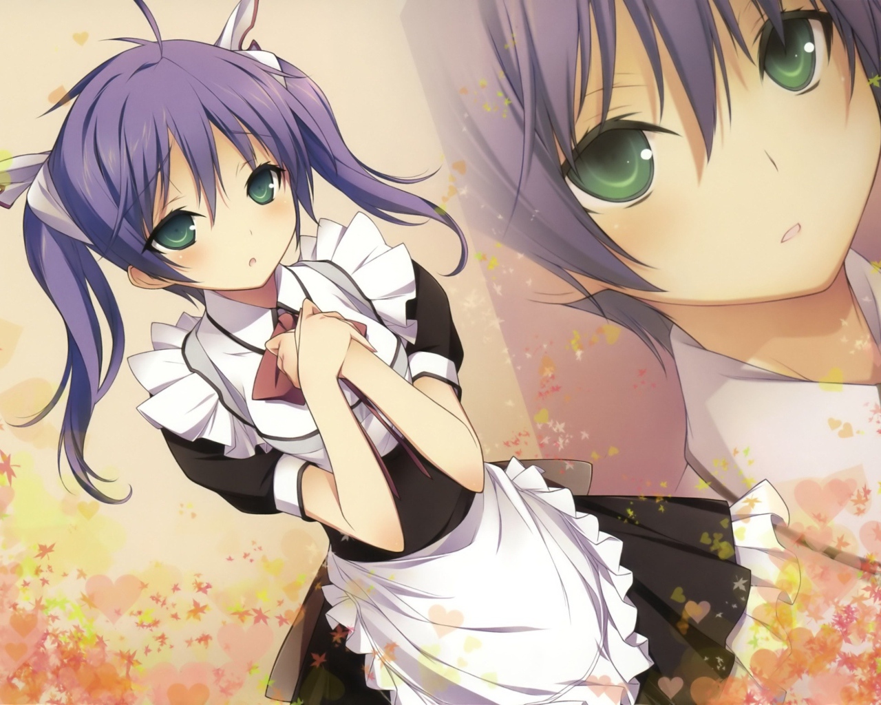 Девочка в школьном платье