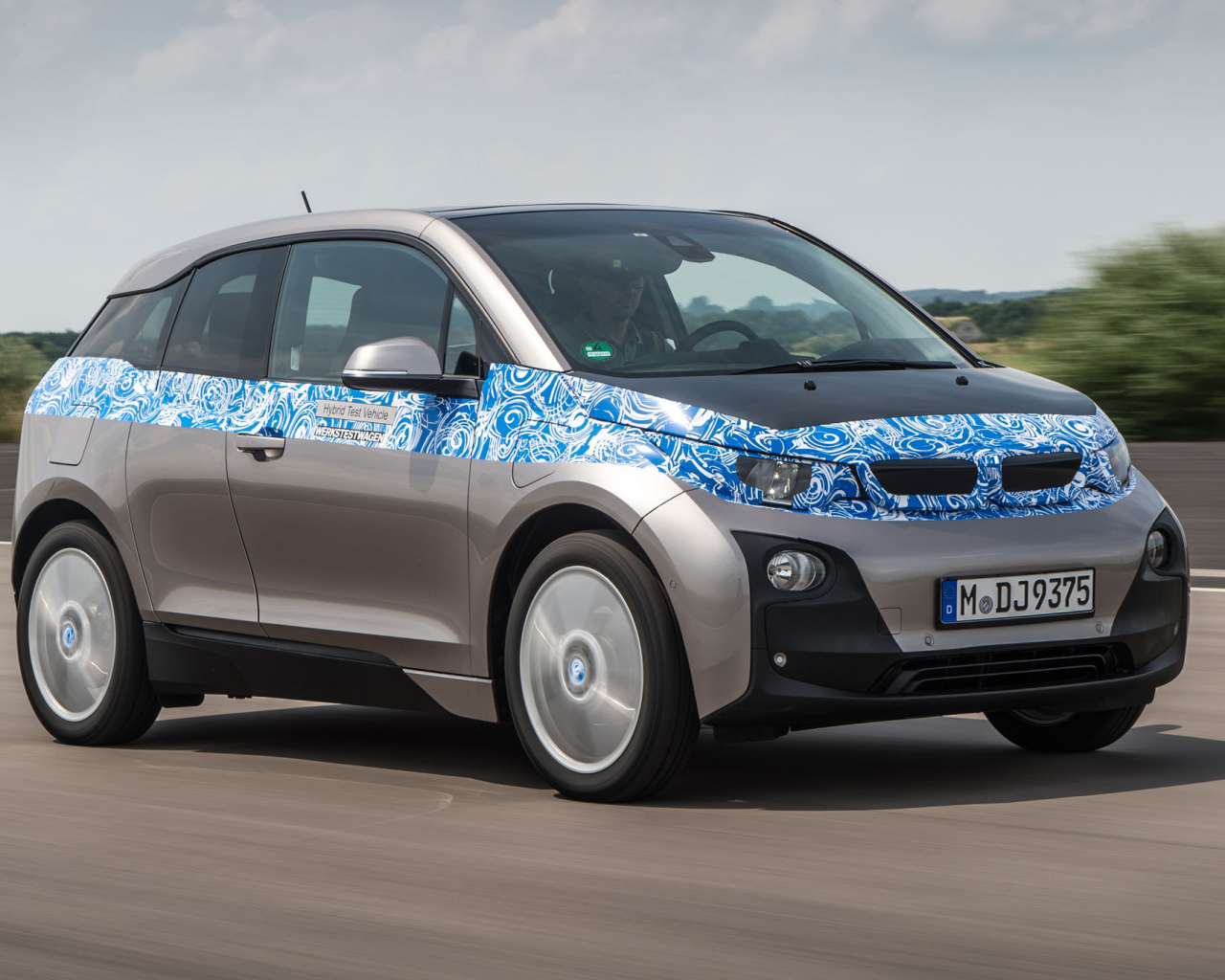 прототип BMW i3 тест-драйв