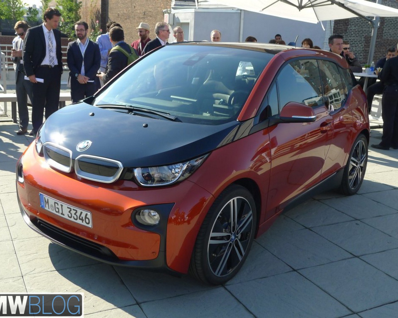 Невероятный BMW i3 на выставке