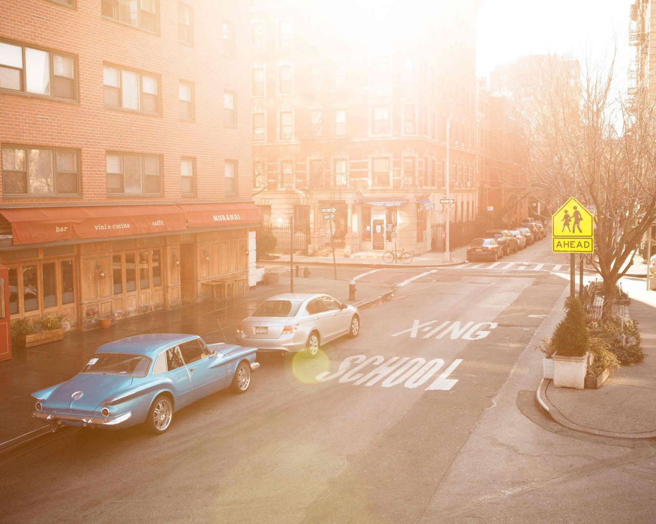 Хонда Аккорд на улице