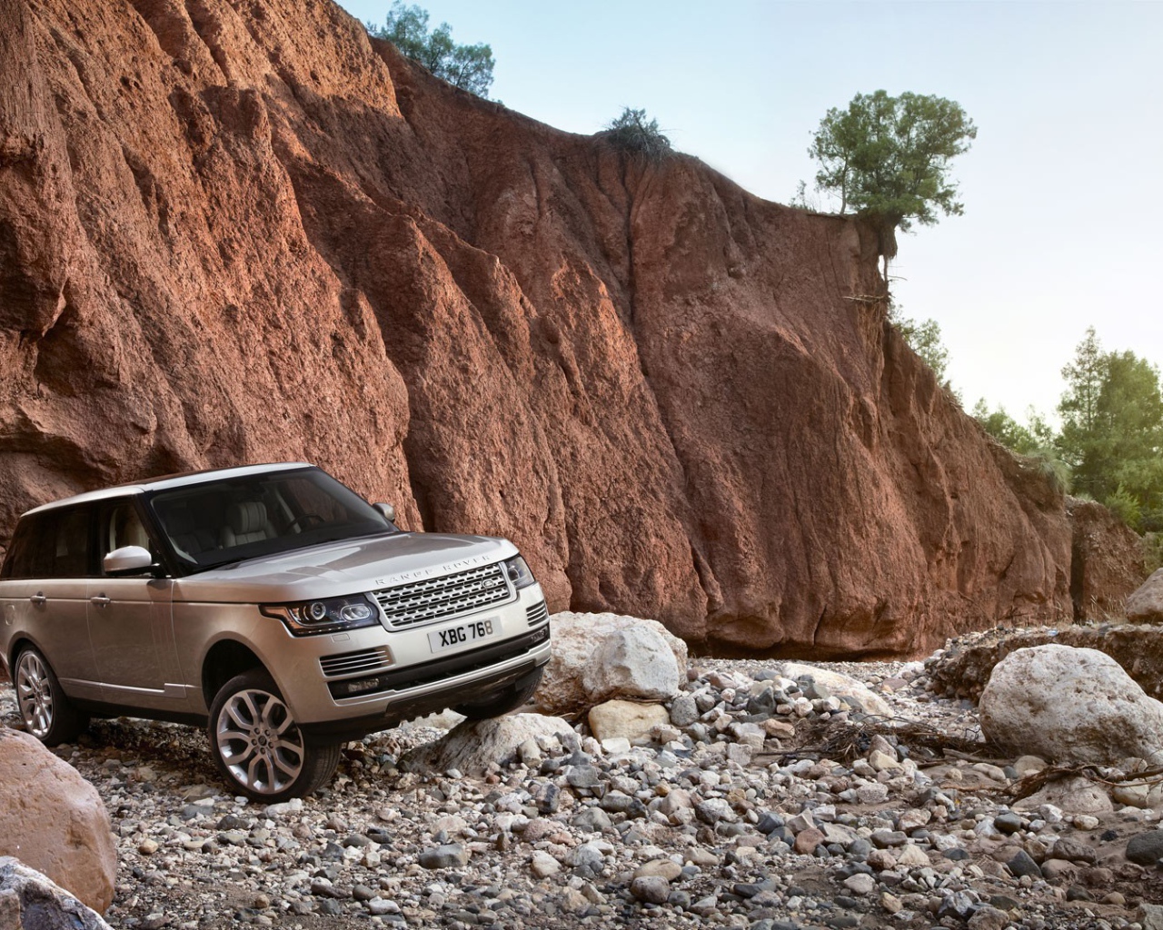 Randge Rover в горах