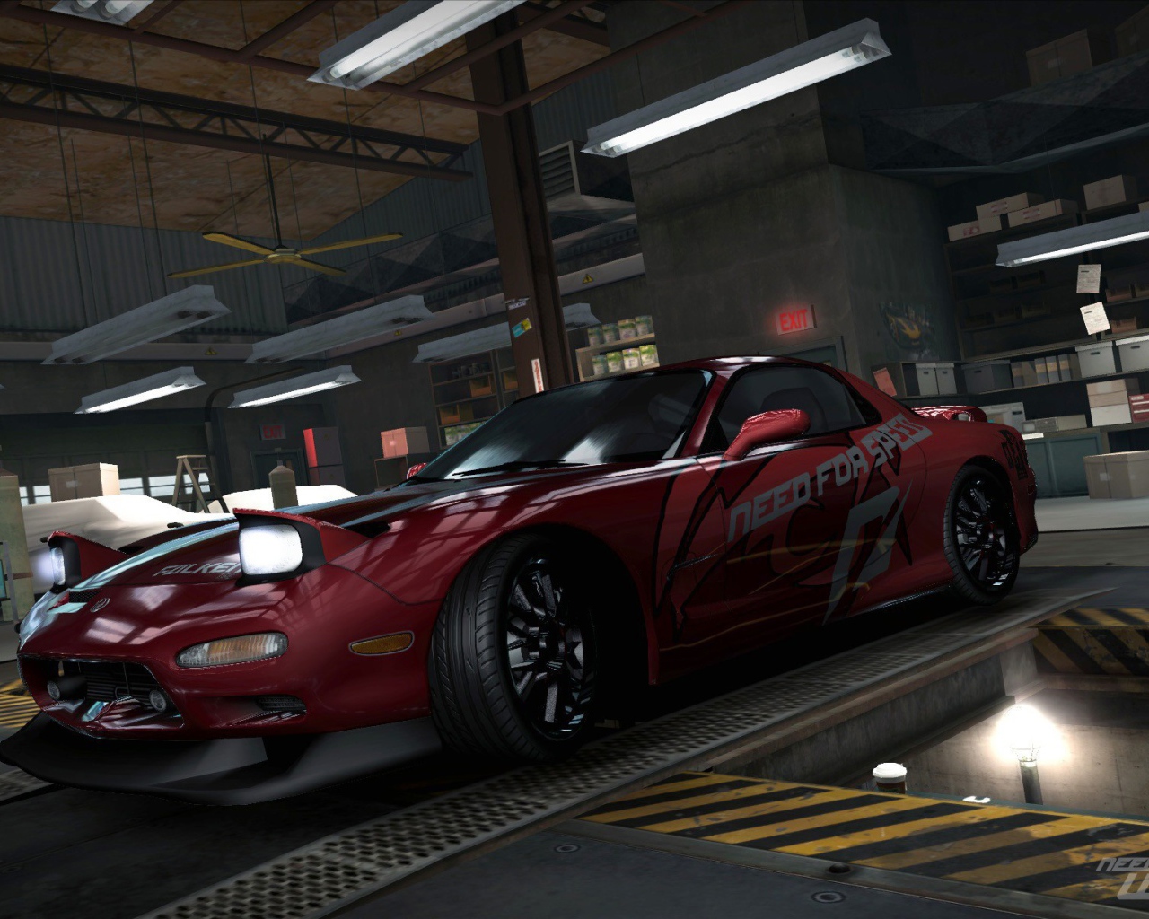 Мазда RX 7 из видеоигры