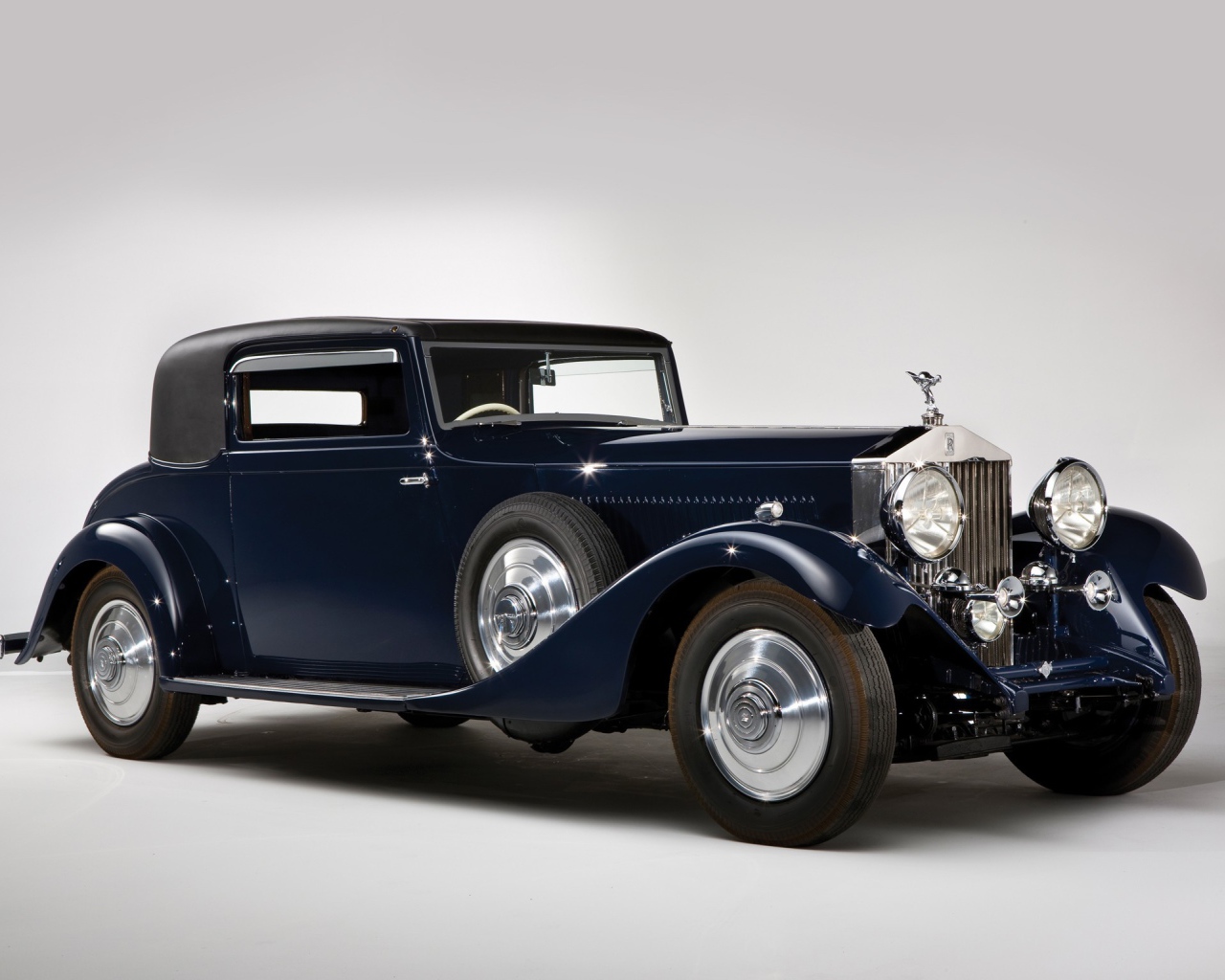 Роллс Ройс синий