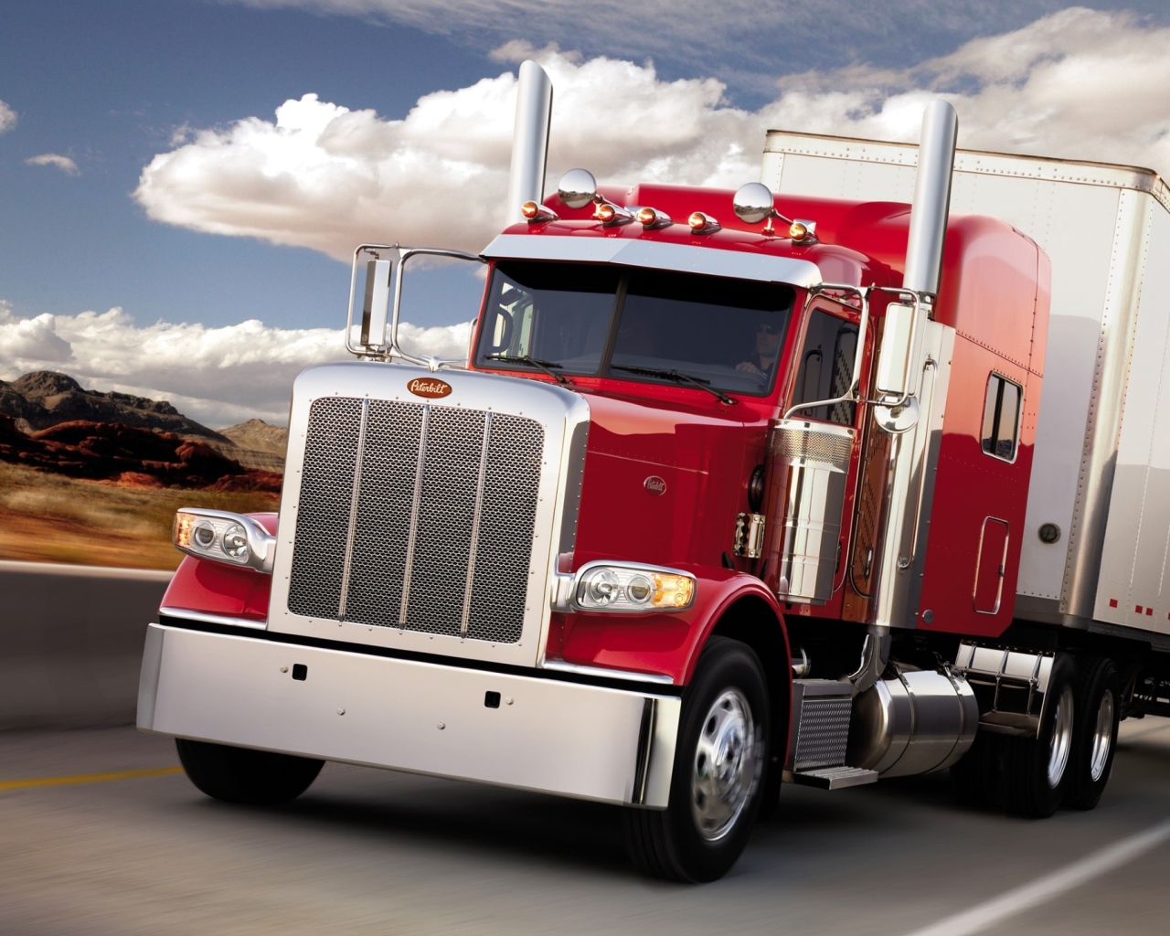 Петербилт грузовой тягач