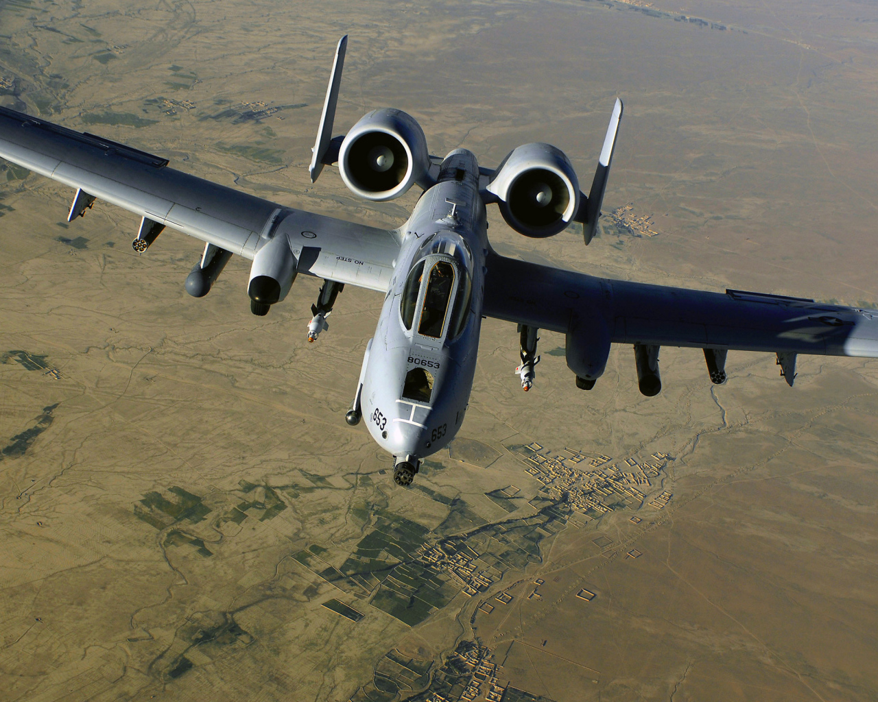 A-10 Thunderbolt II в полете