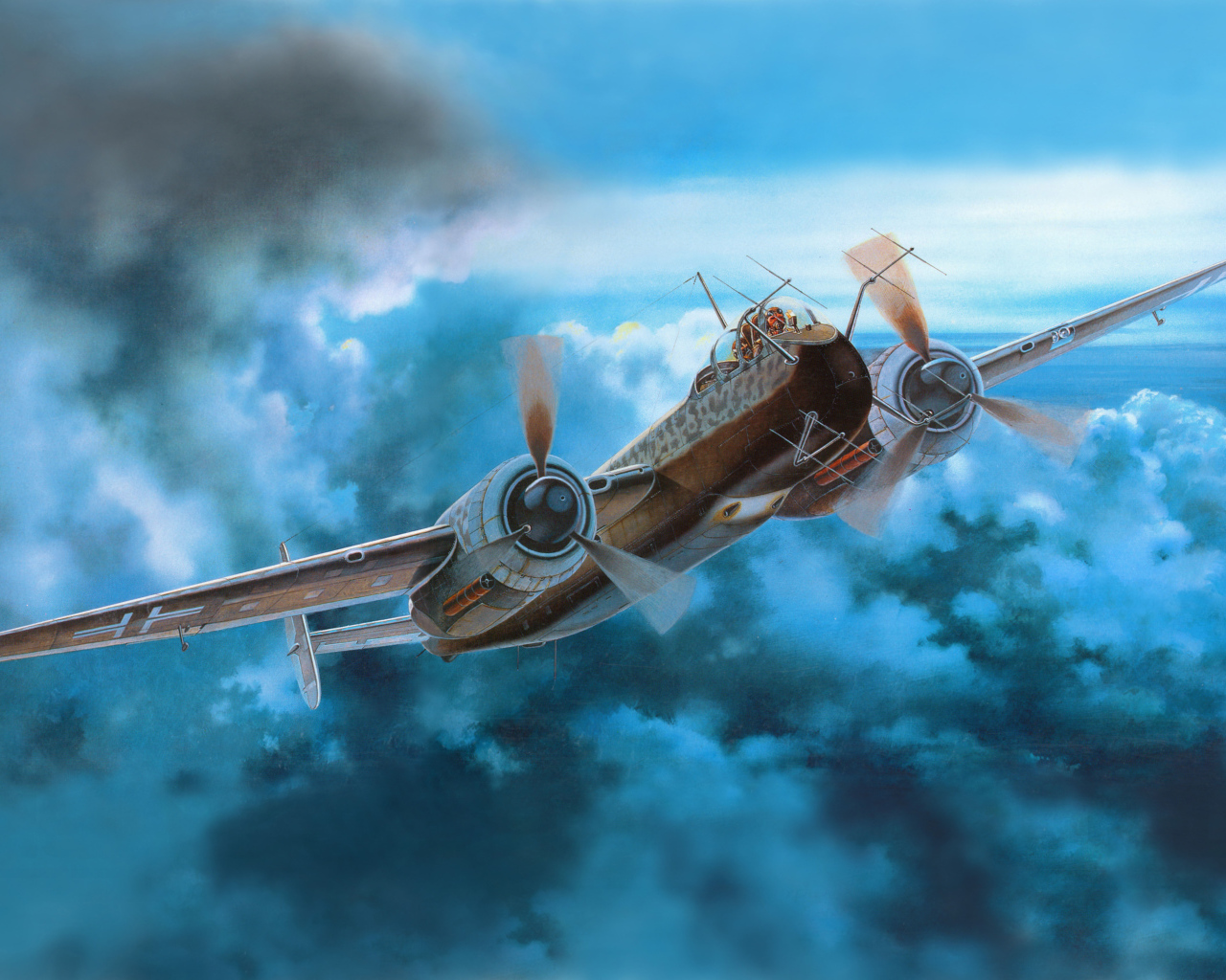 Немецкий ночной истребитель