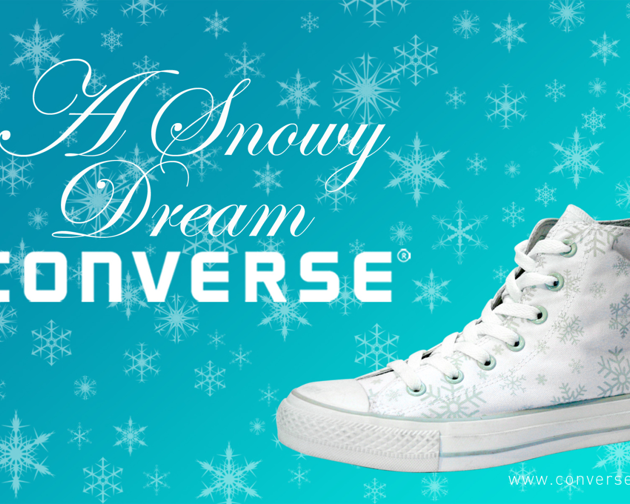 Мечта снега Converse
