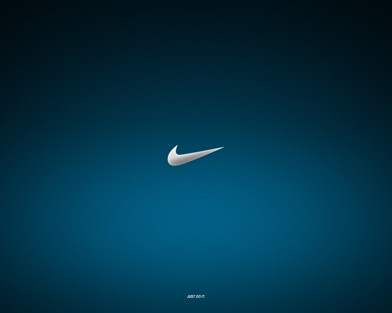 Синий логотип Nike
