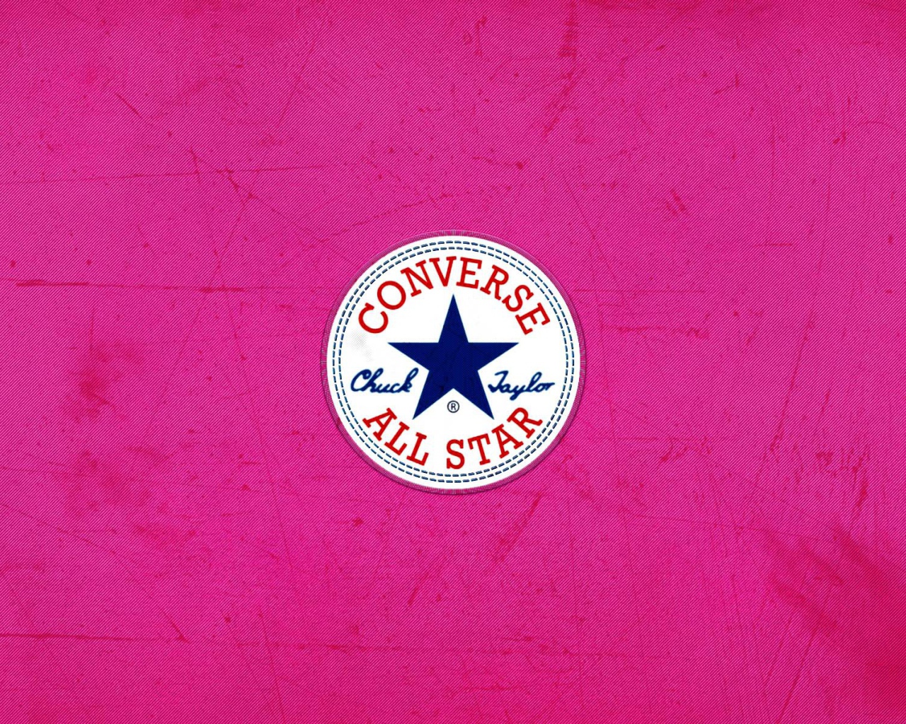 Converse логотип в розовом фоне
