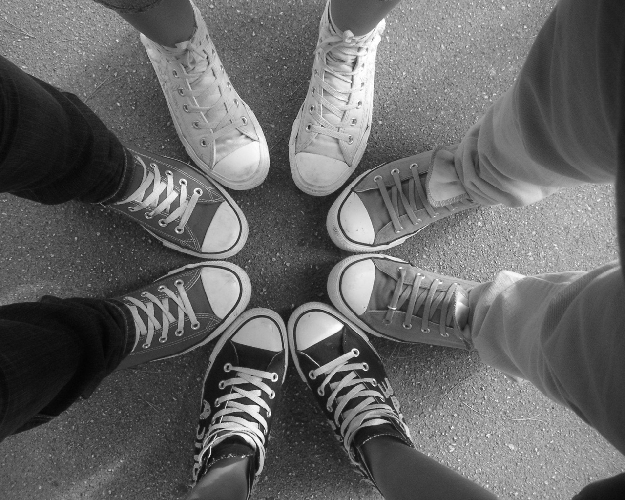 Круг обуви Converse