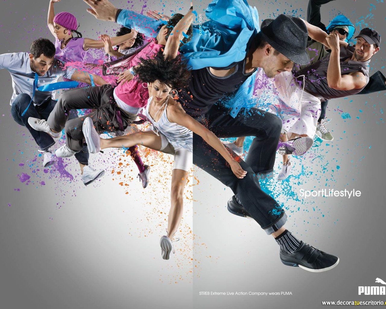 Новый дизайн одежды от Puma