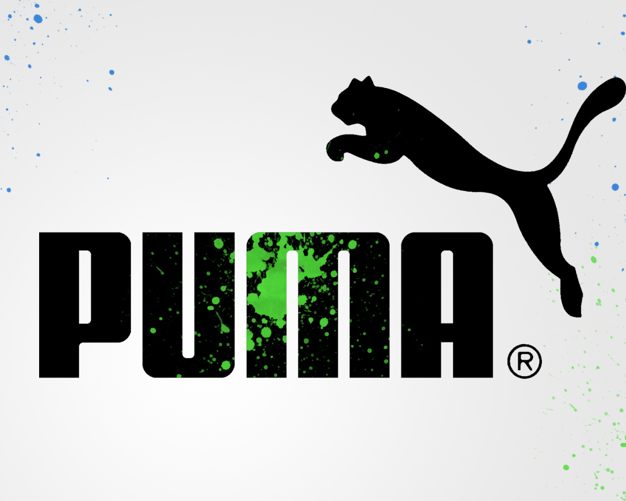 Puma выплеск краски