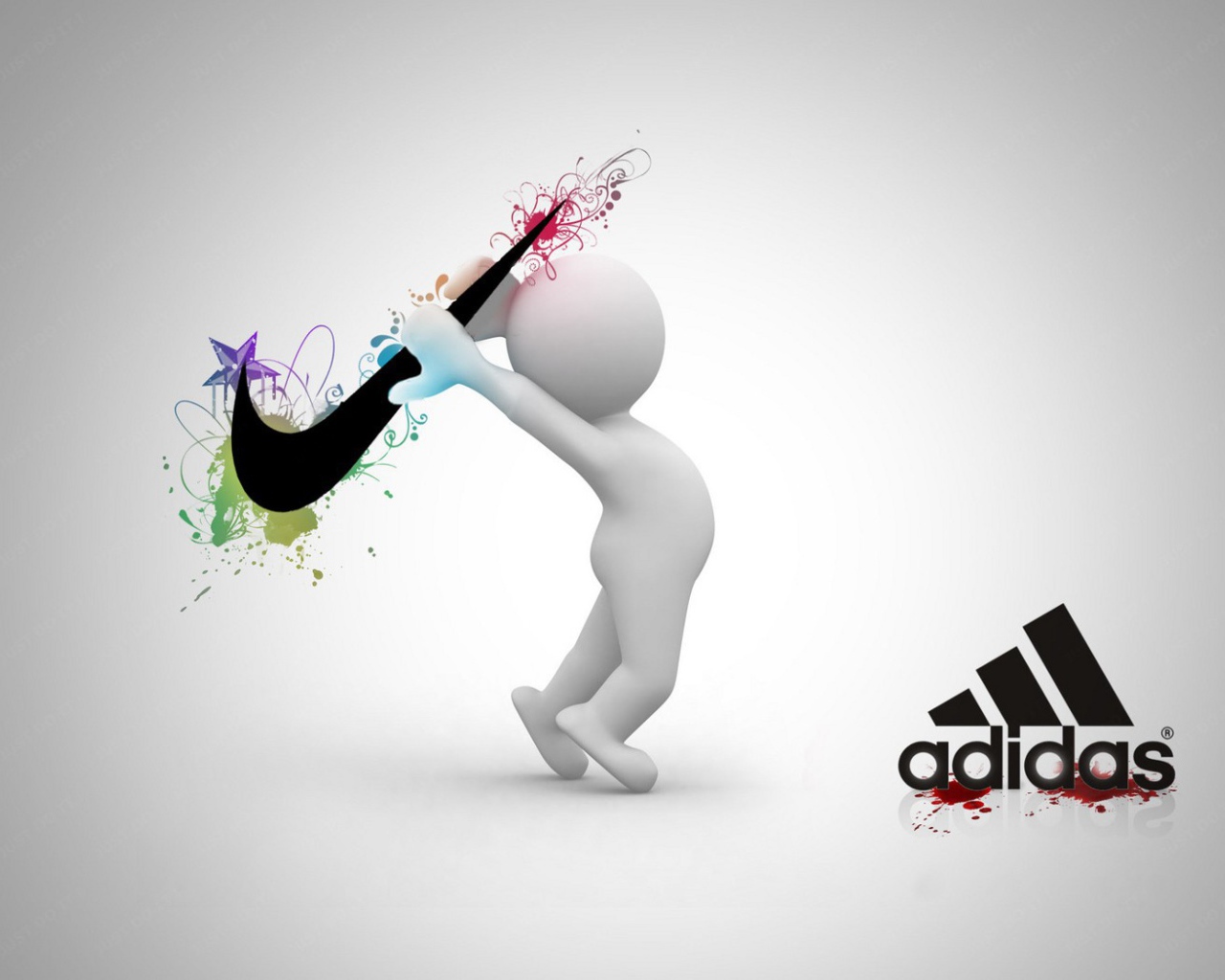 Nike конкурент Adidas