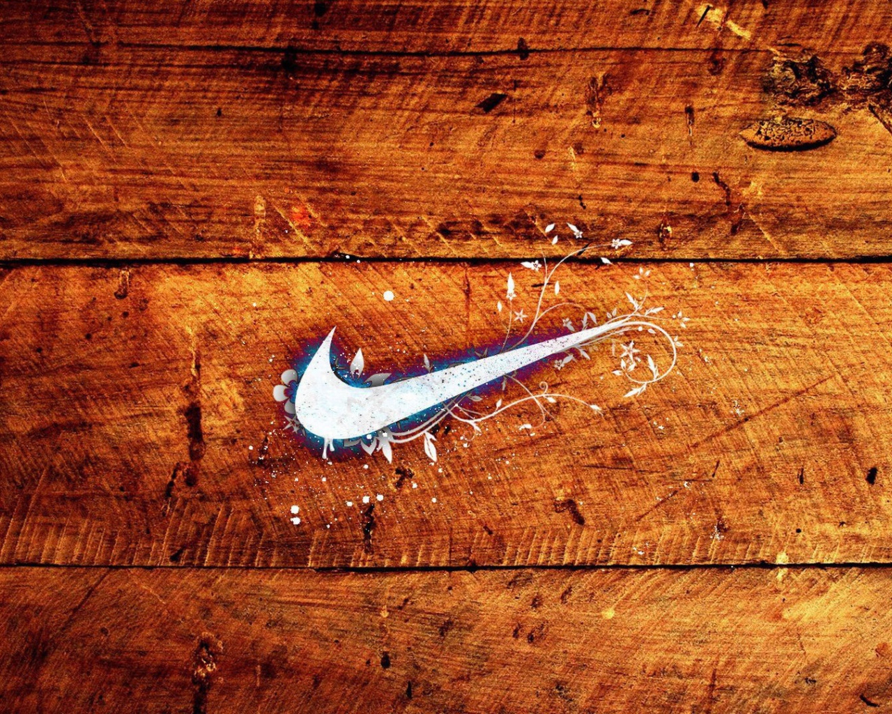 Nike на дереве