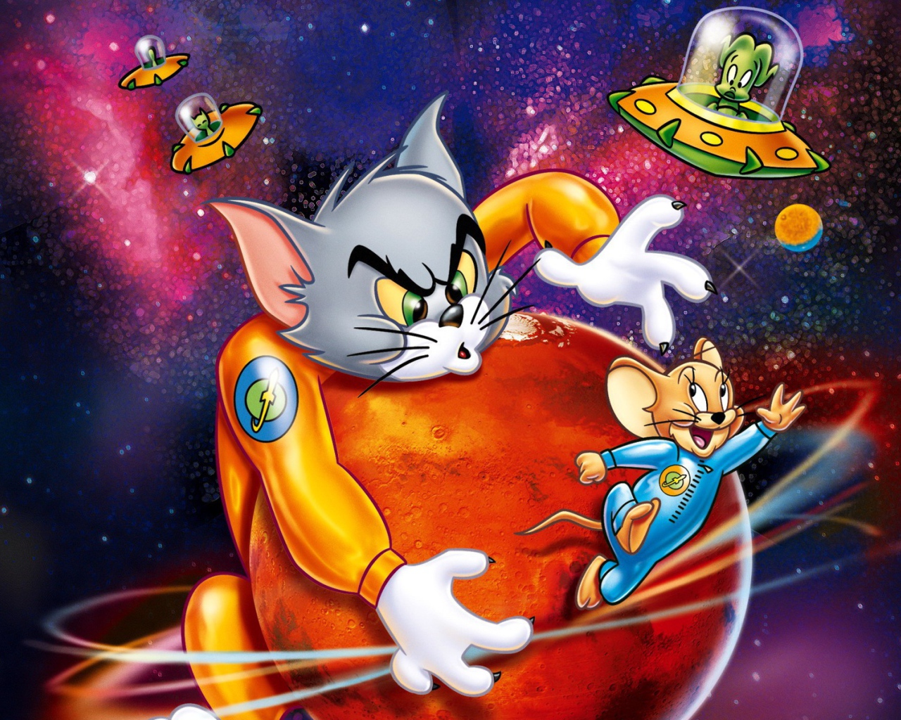 Мультфильм Том и Джерри в космосе