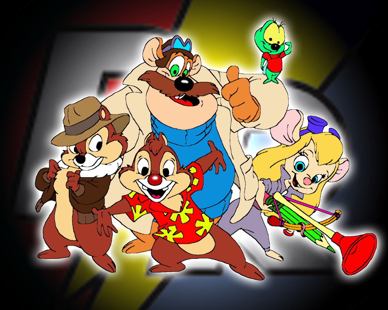 Чип и Дейл спешат на помощь