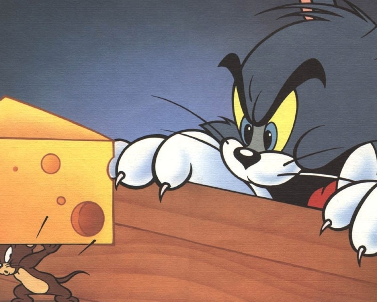 Забавный мультфильм Том и Джерри