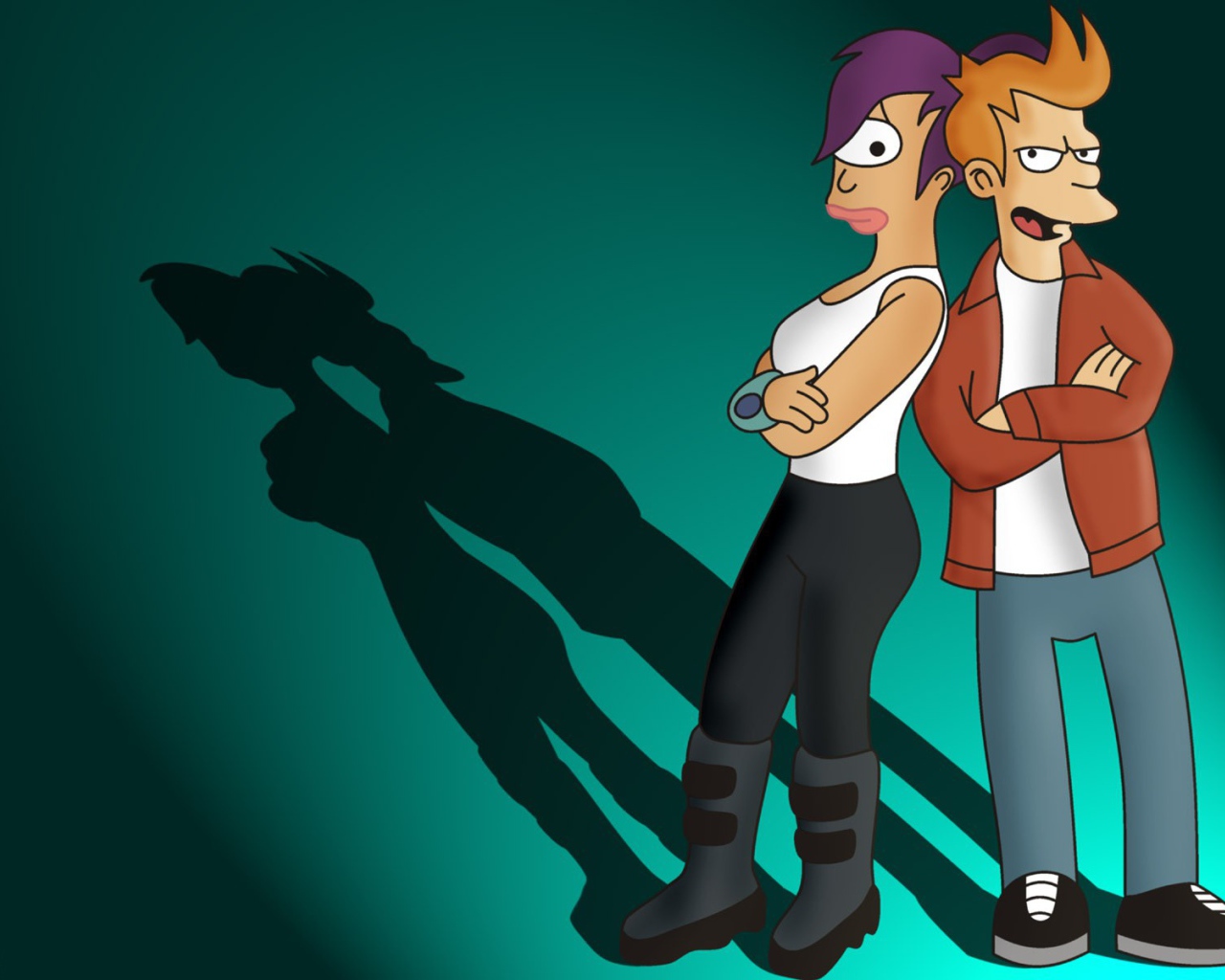 Футурама Фрай и Лила