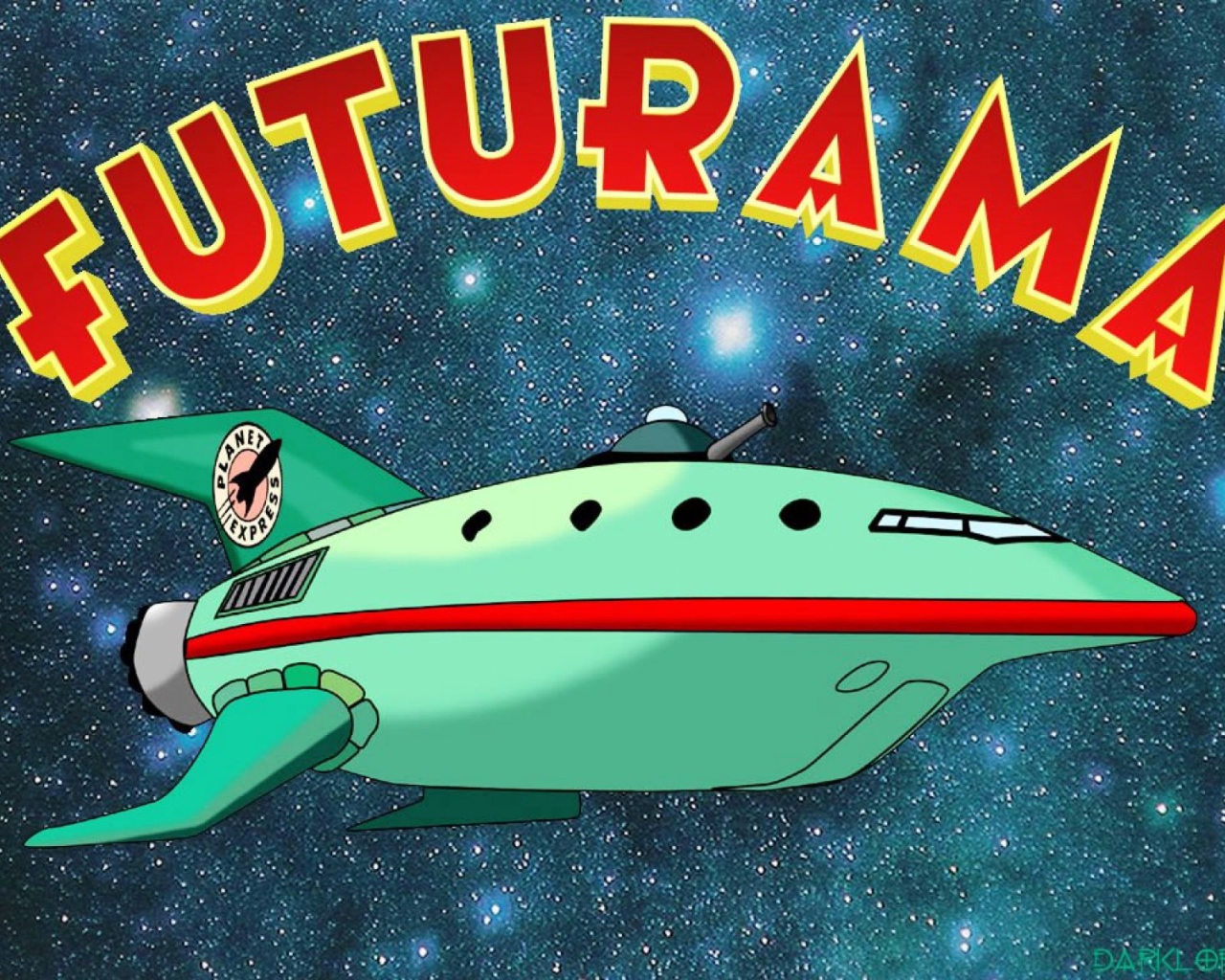 Футурама космический корабль