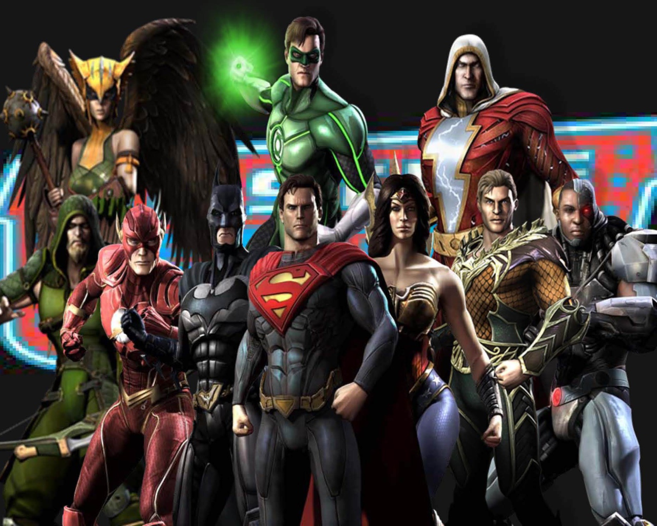 Лига Справедливости готовы к бою