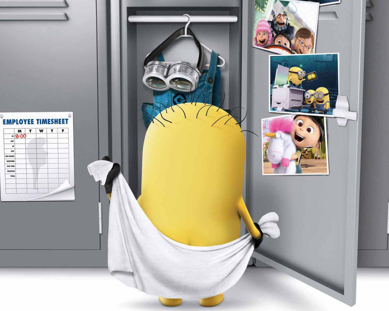 Миньоны после ванны