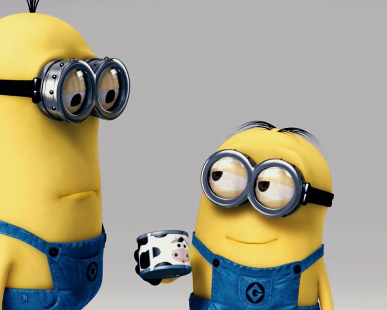 Отец и сын Миньоны