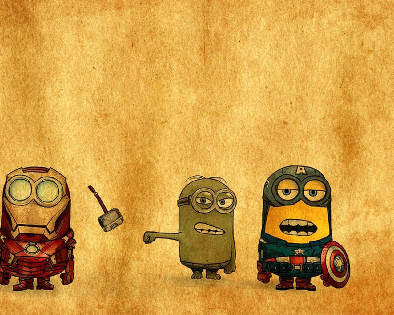 Миньоны супергерои