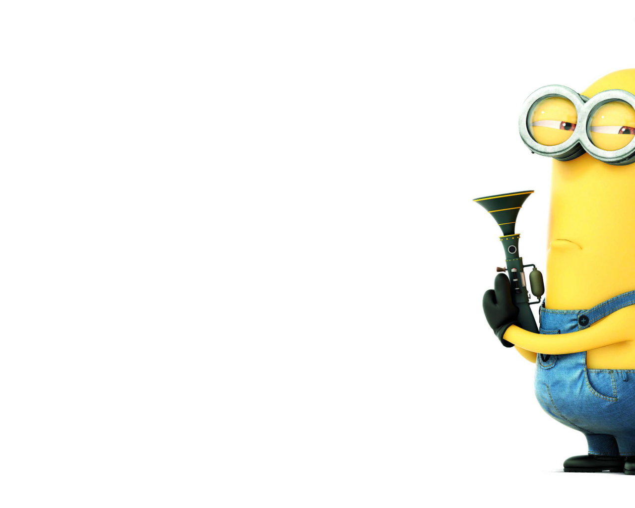 Миньоны агент с пистолетом