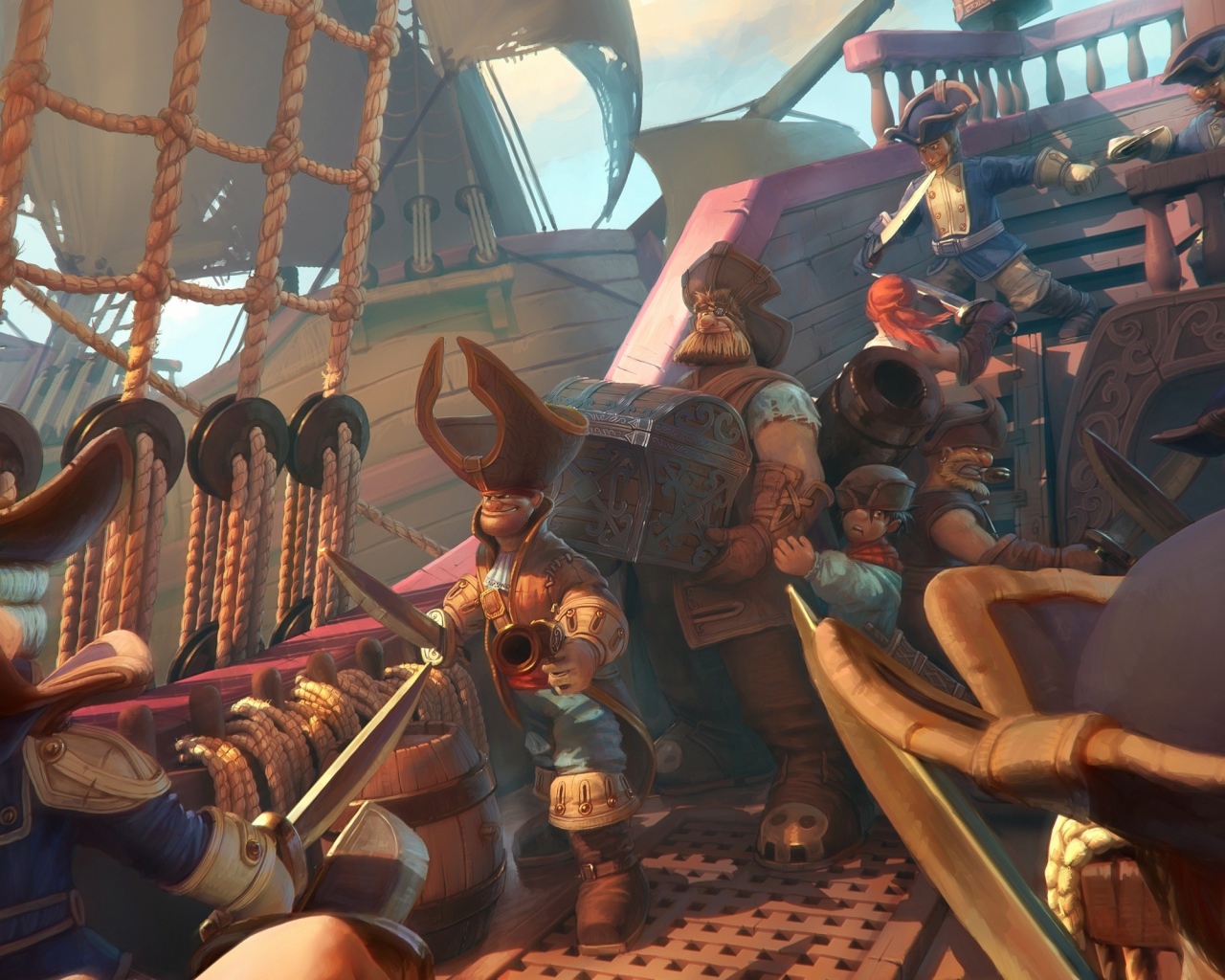 Монстры и пираты