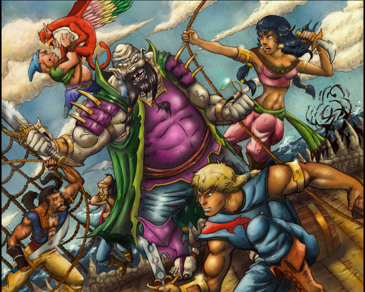 Пираты тёмной воды