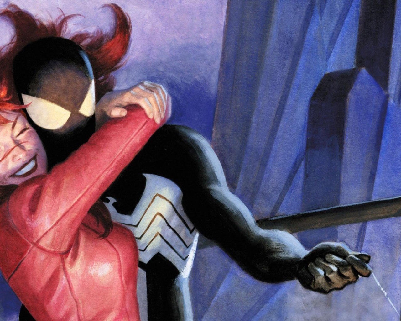 Человек-паук и его подруга