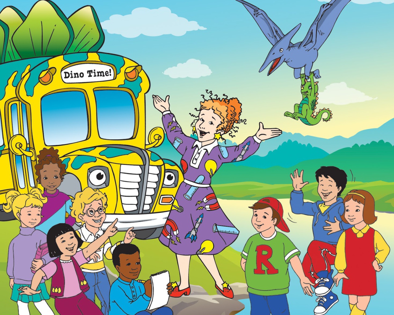 Волшебный школьный автобус