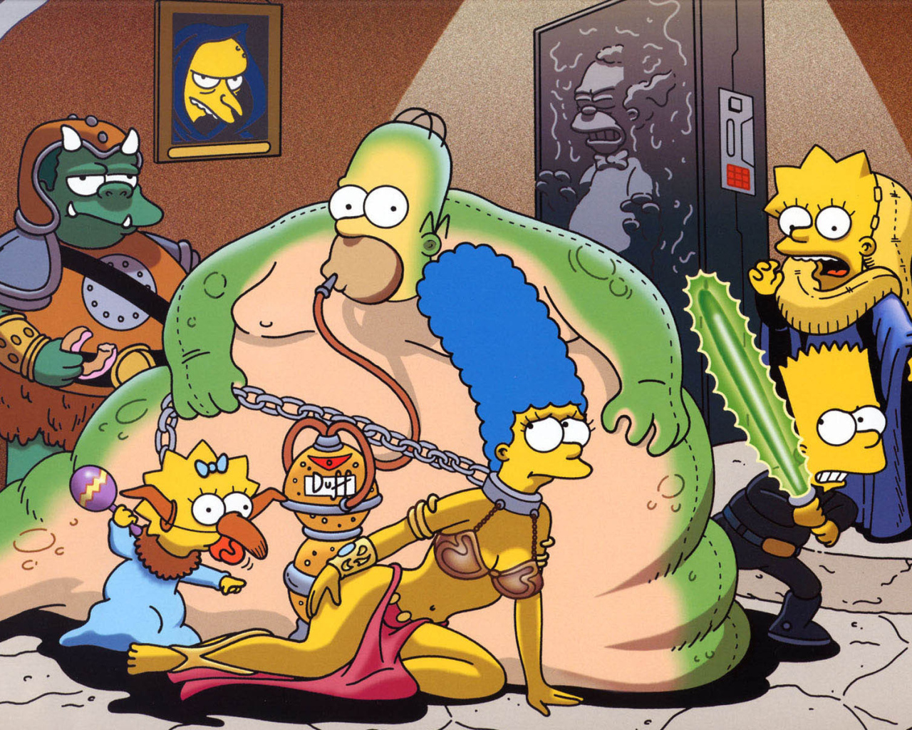 Симпсоны звездные войны