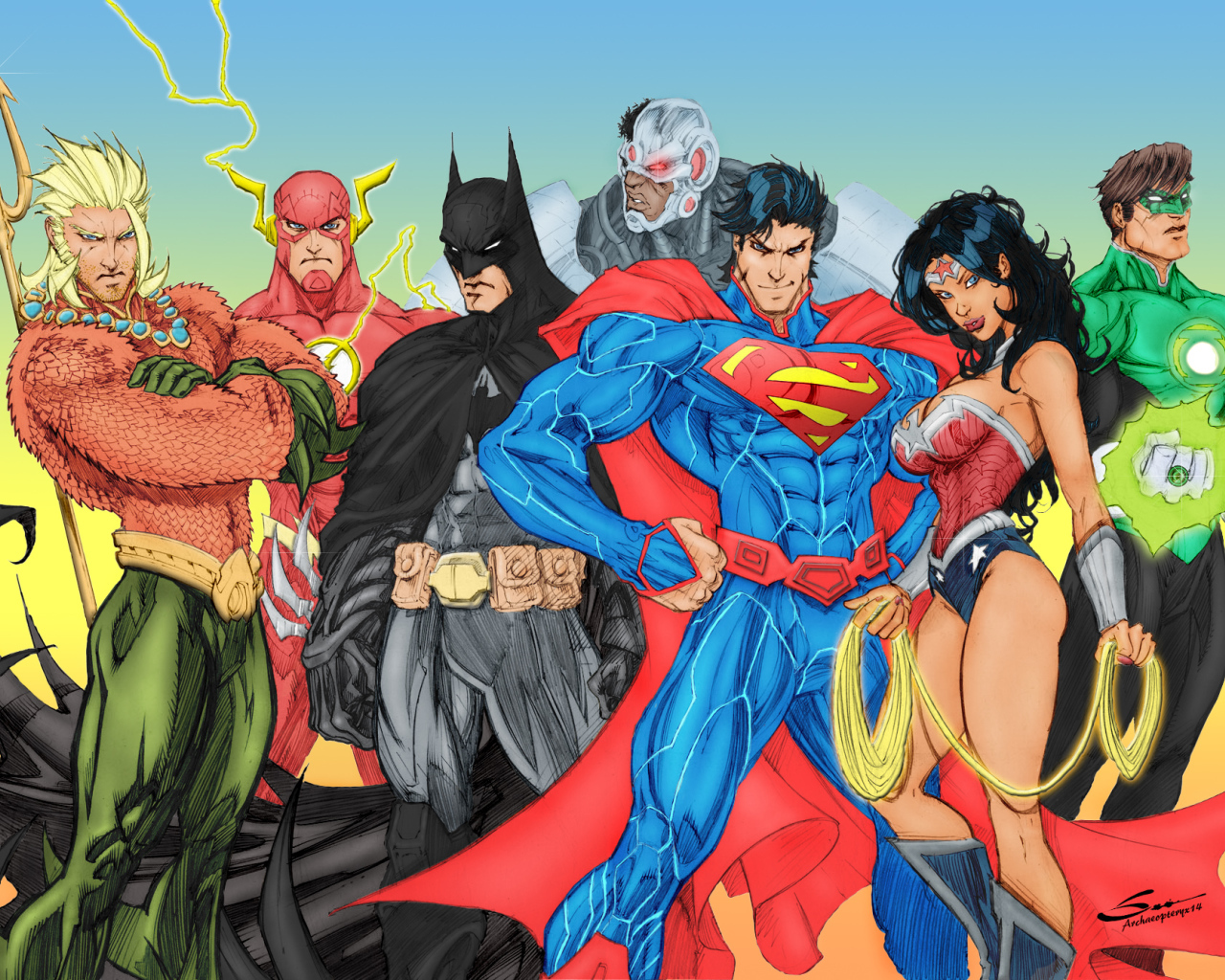 Герои Лиги Справедливости