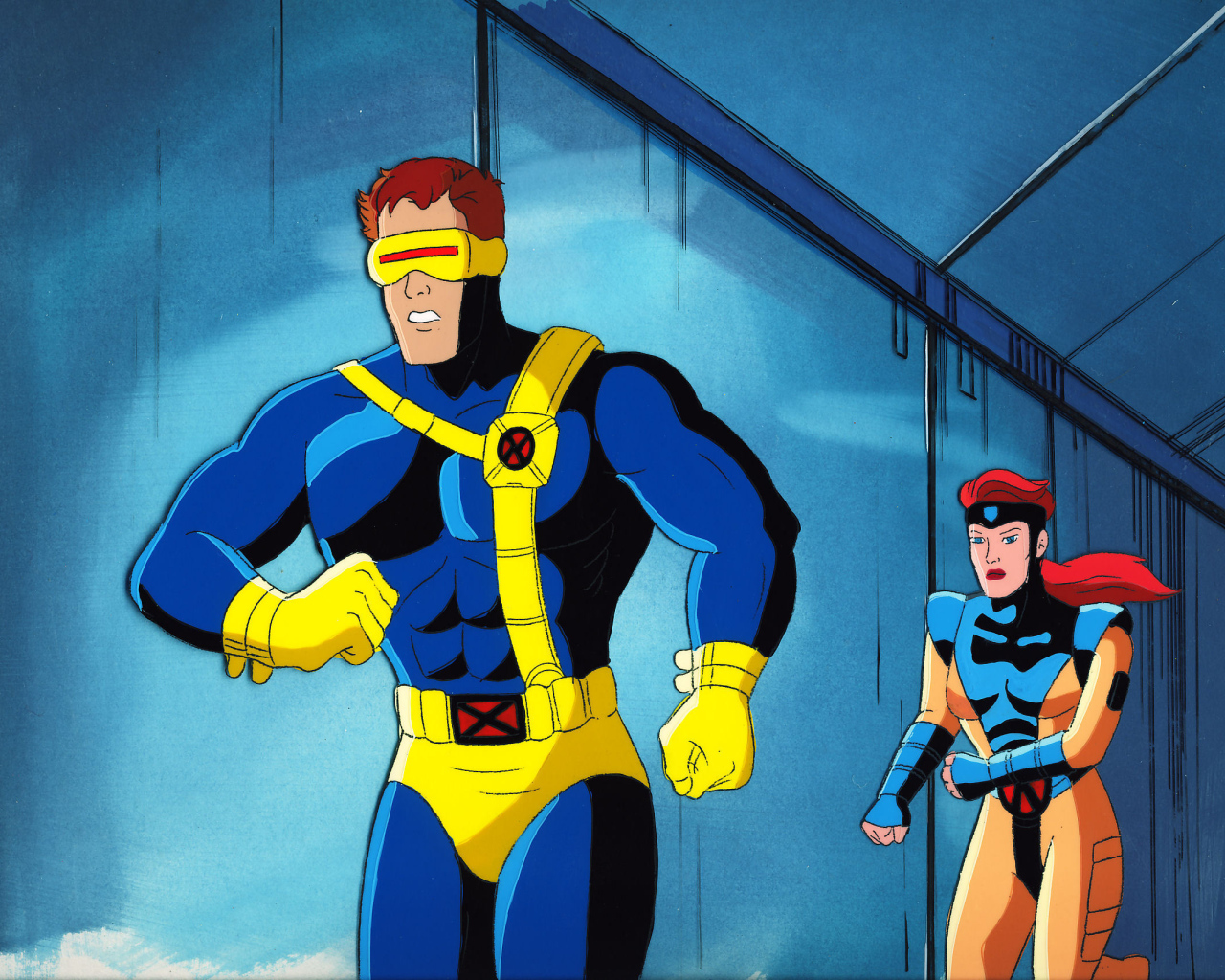 Люди Икс Циклоп и Жана