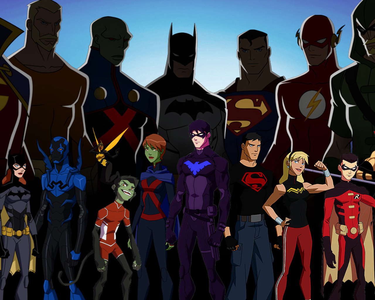 Юная Лига Справедливости / Молодое правосудие