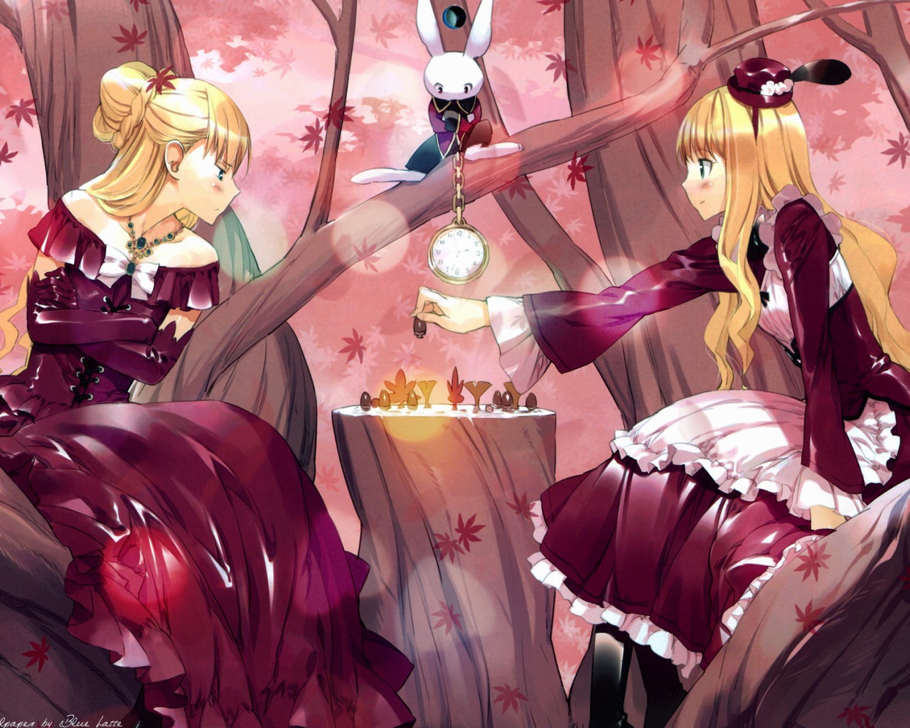 Алиса в стране чудес игра в шахматы