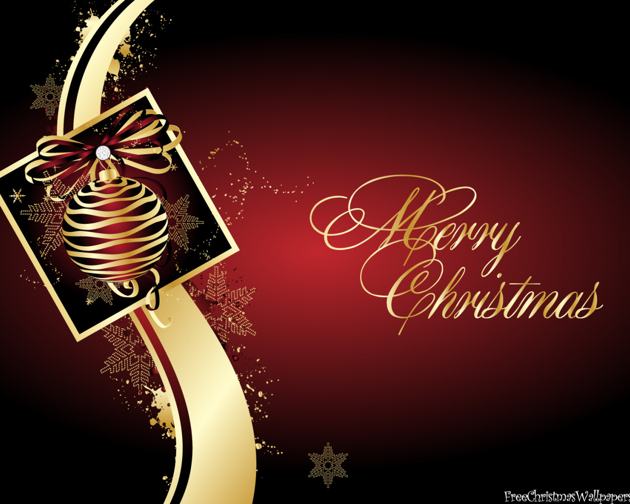 Пожелание на рождество, бордовый фон
