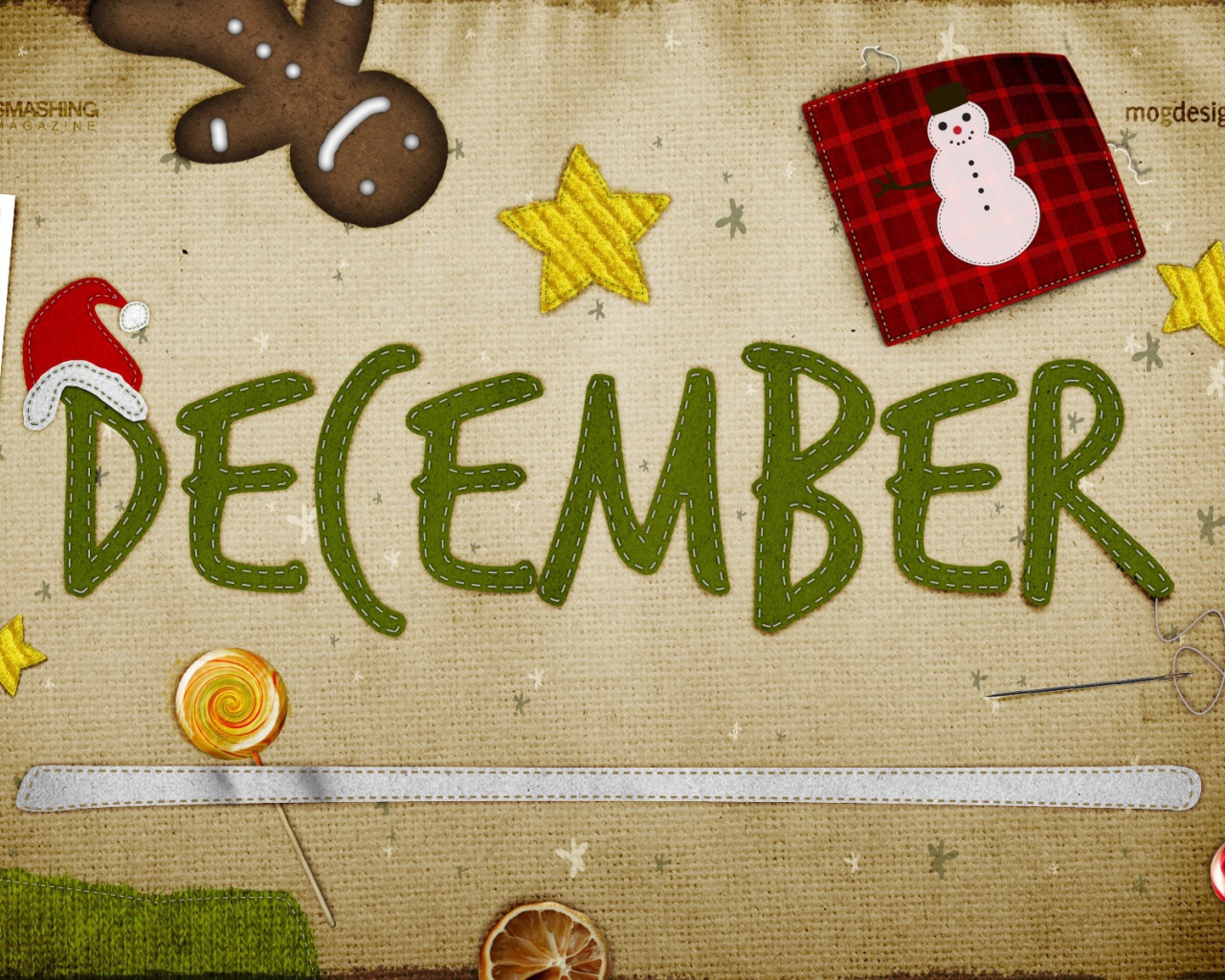 Аппликация на Рождество