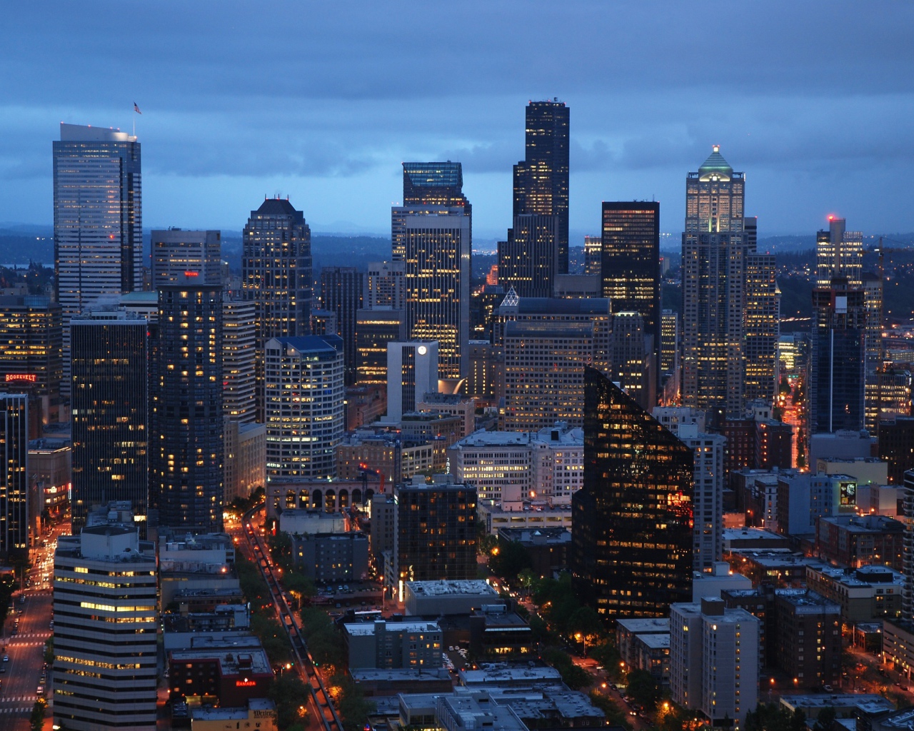 Огни города Вашингтон