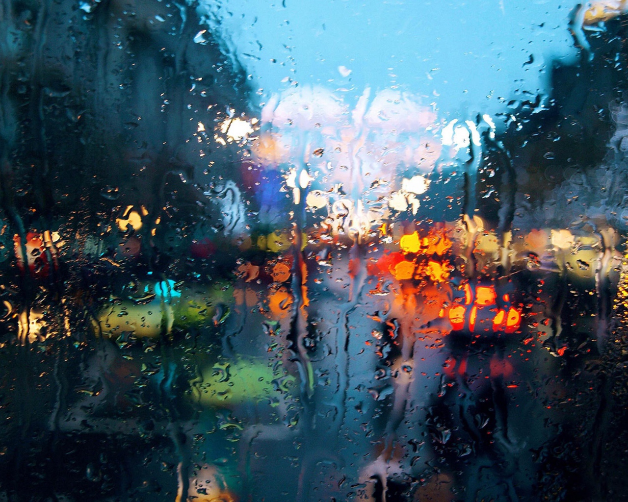 Дождливый город