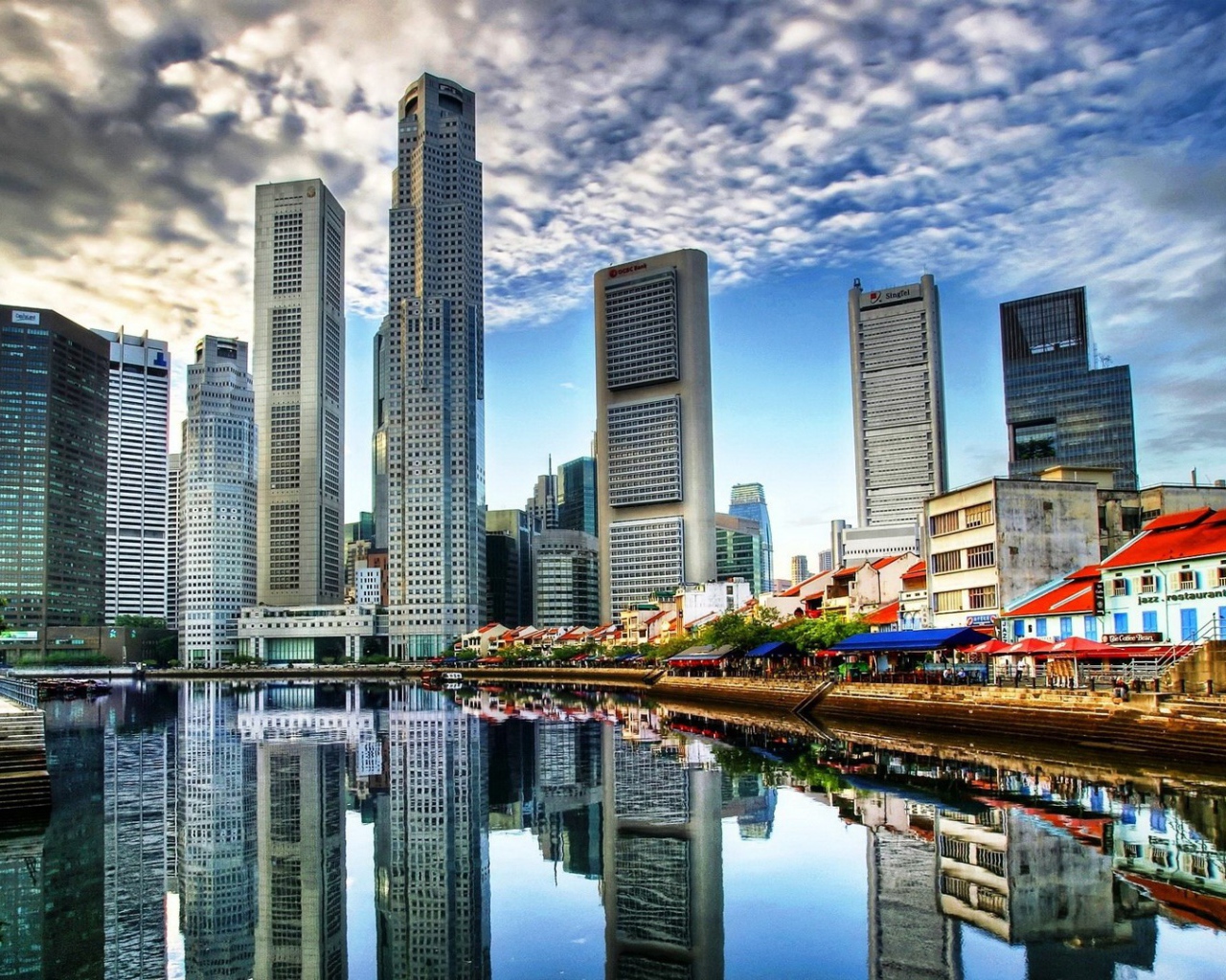 Архитектура из небоскребов