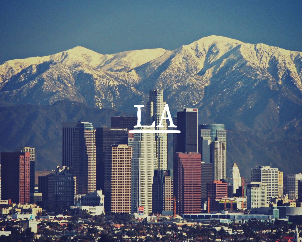 Город среди гор