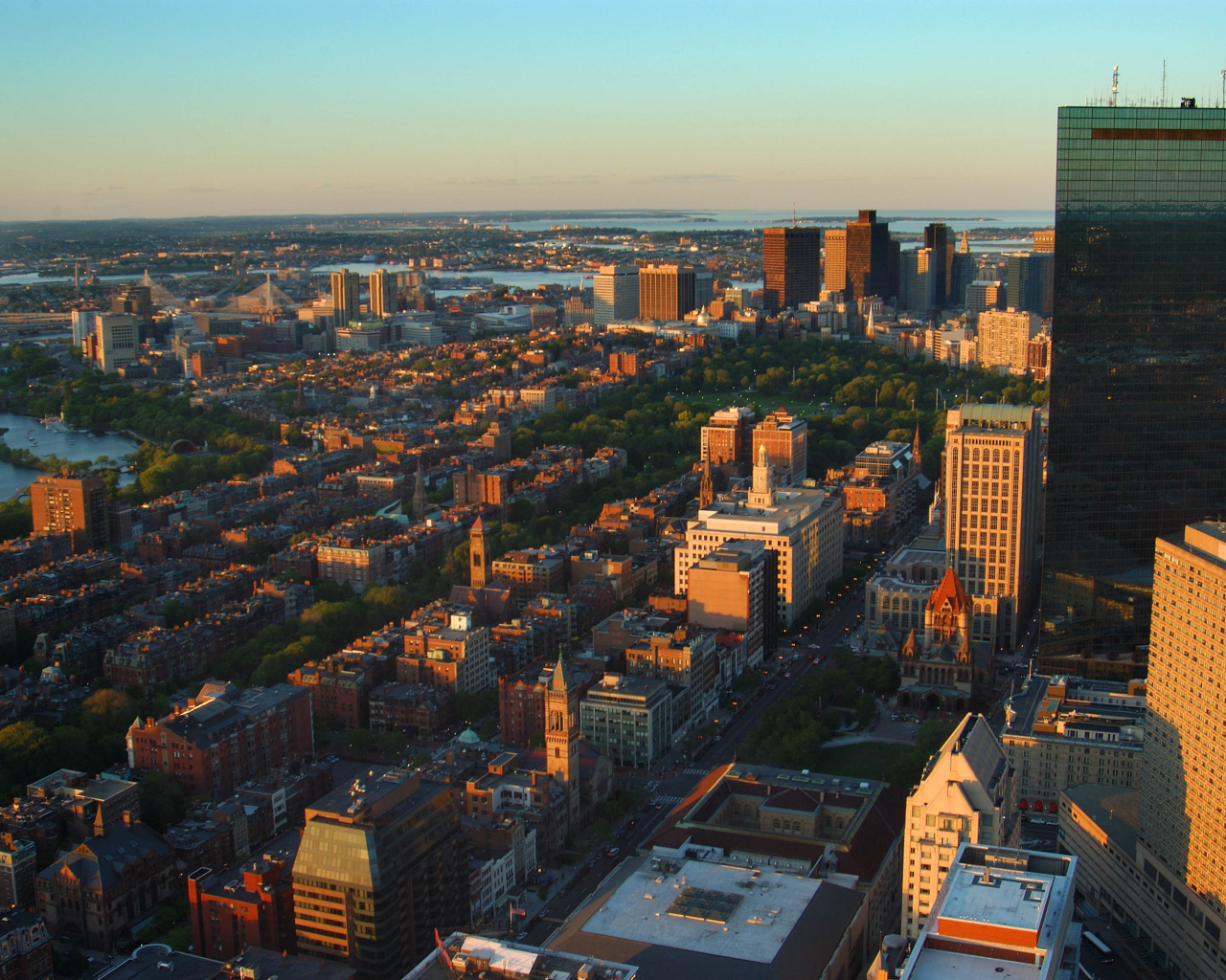 Город Бостон США