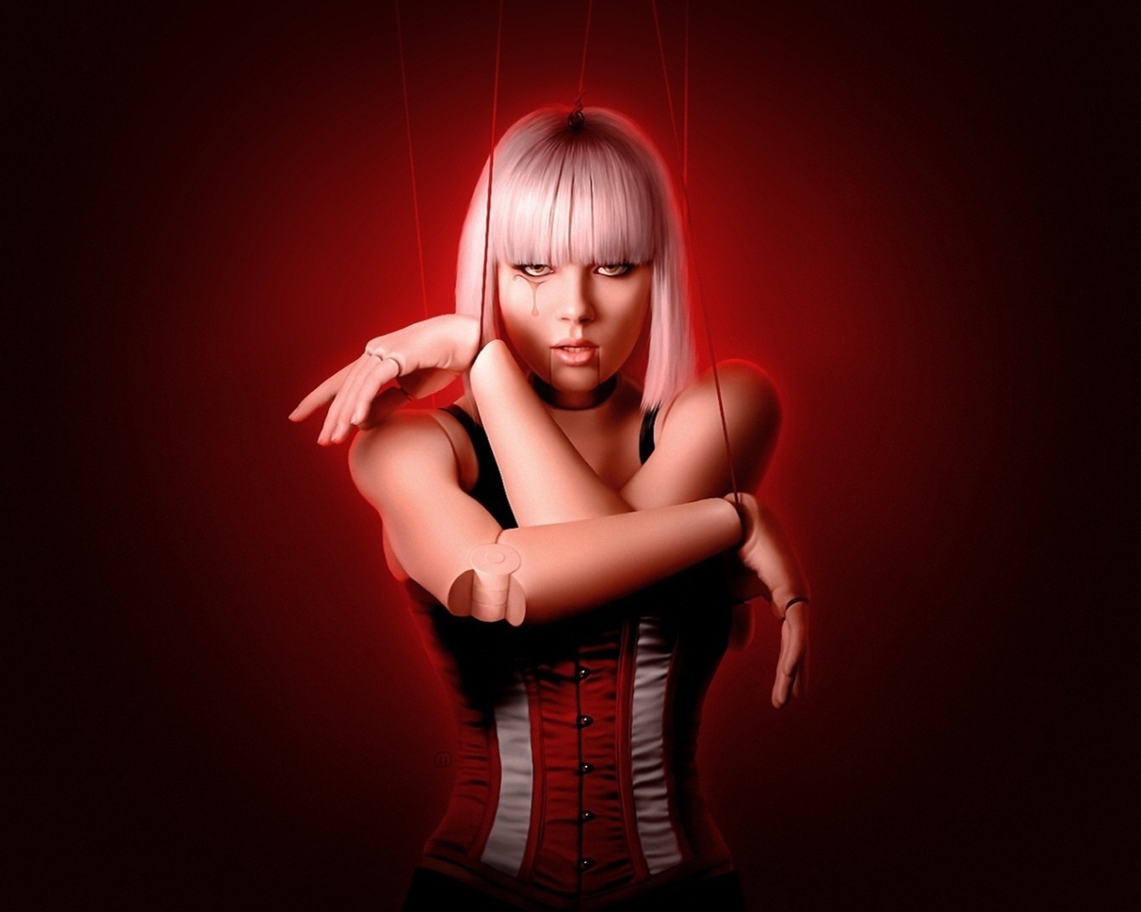 Девушка марионетка