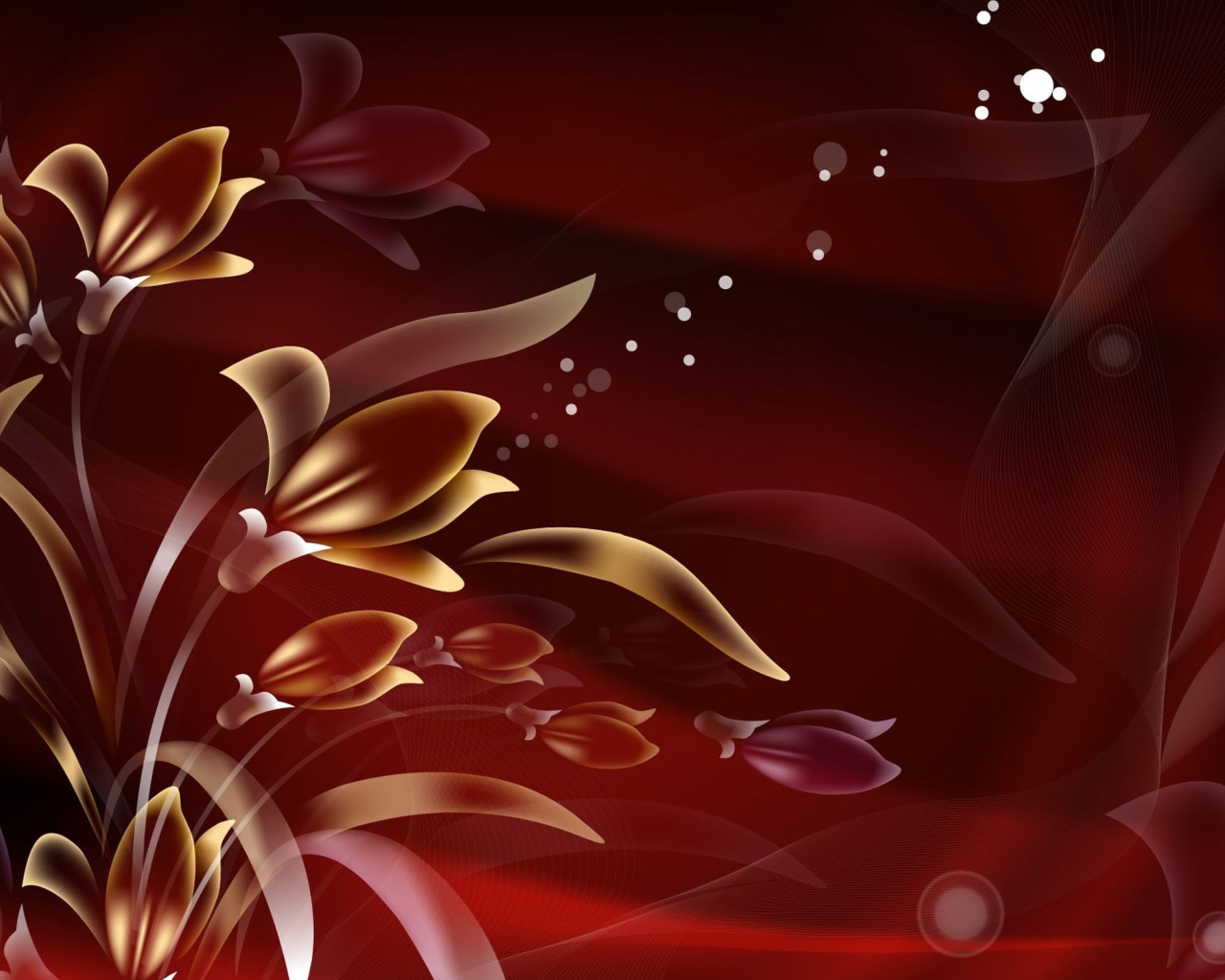 Абстрактный Рисунок из цветов