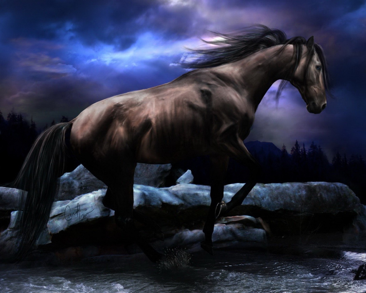 Фигура лошади