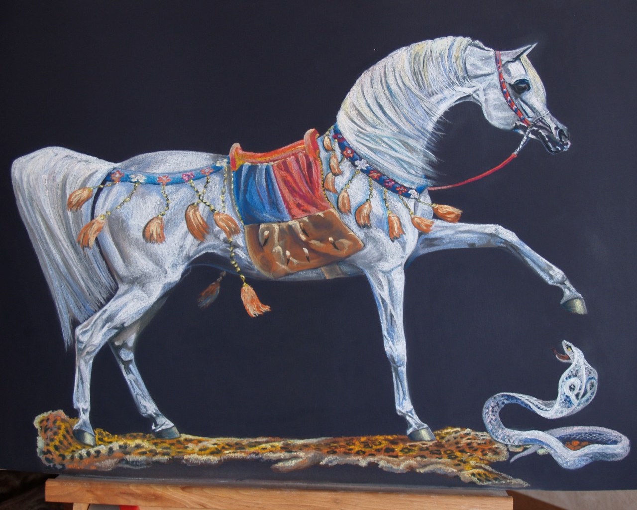 Лошадь и змея