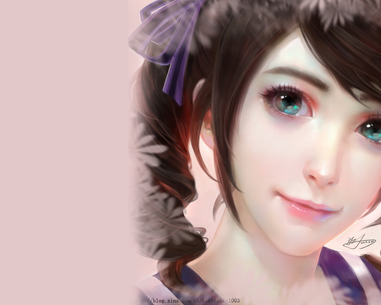 Японка с большими глазами