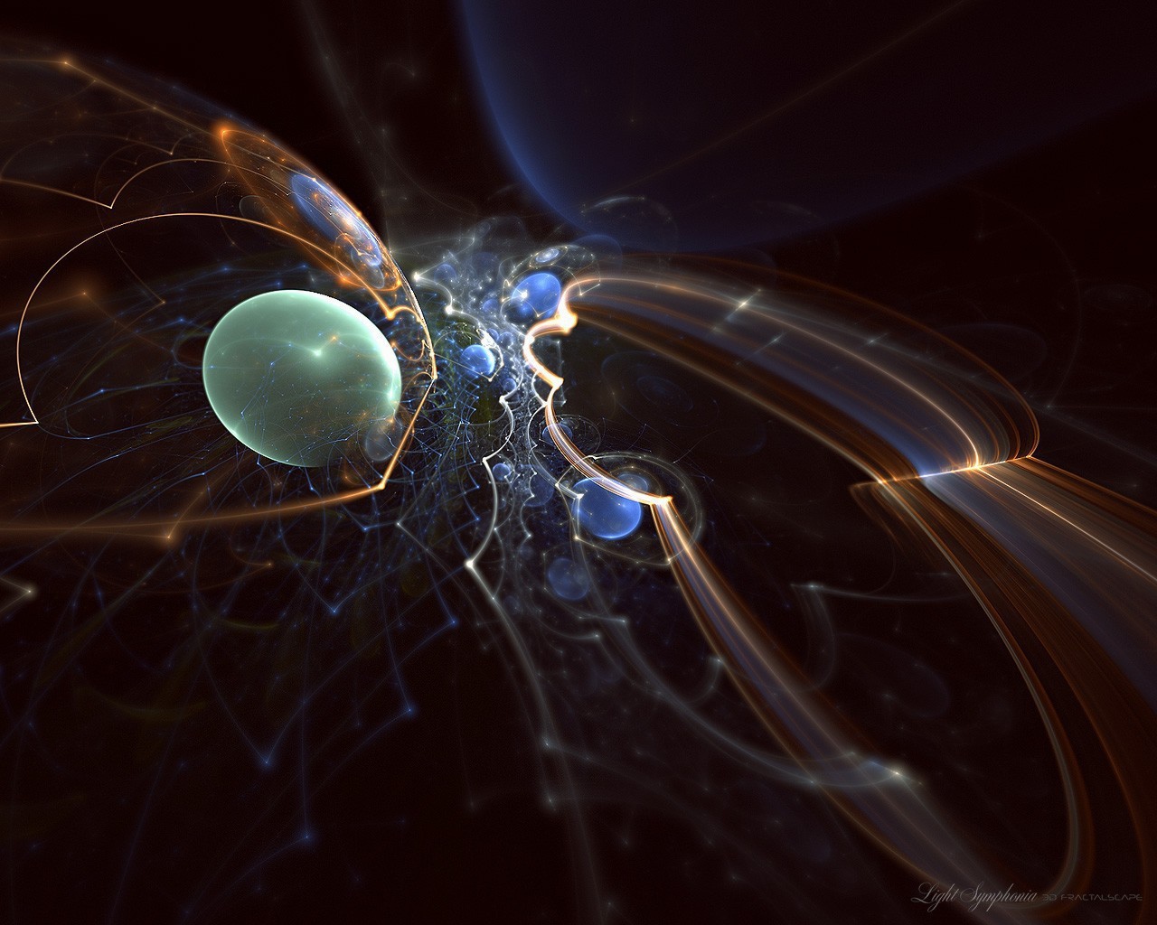 Абстракция с шариком